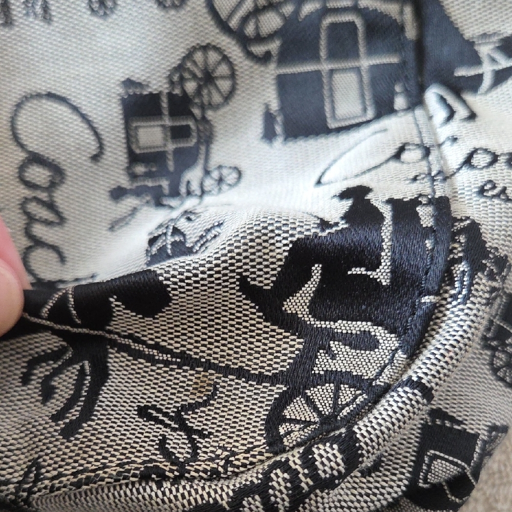 Coach  Carriage Print Shoulder Bag - Picture 2 of 7